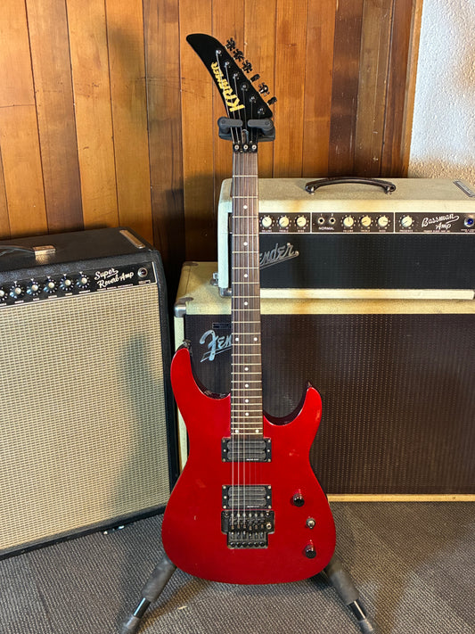 Kramer Baretta FR404SD Electric Guitar - Metallic Red (Late 1990's)