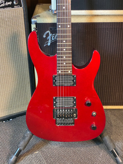 Kramer Baretta FR404SD Electric Guitar - Metallic Red (Late 1990's)