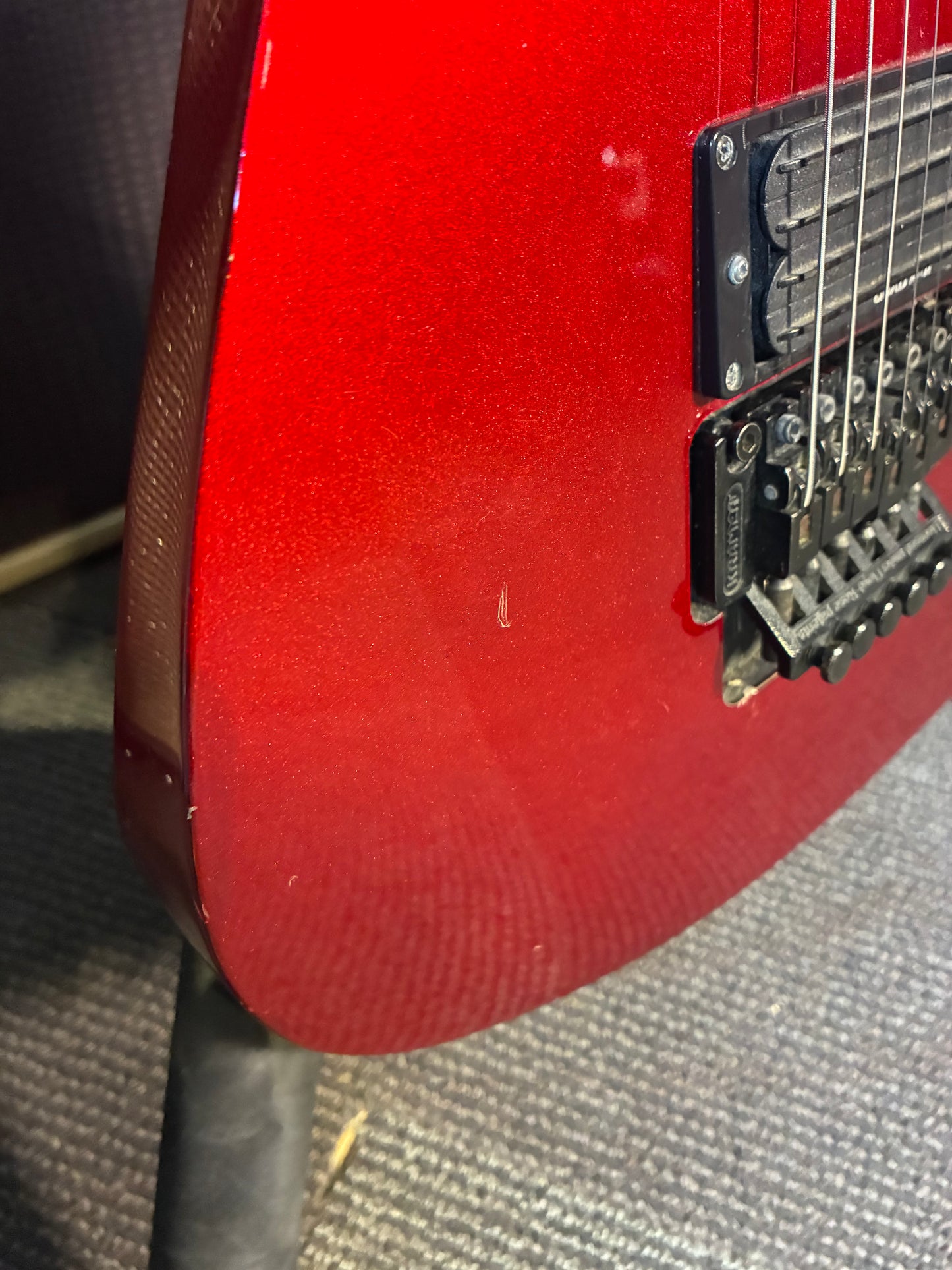 Kramer Baretta FR404SD Electric Guitar - Metallic Red (Late 1990's)
