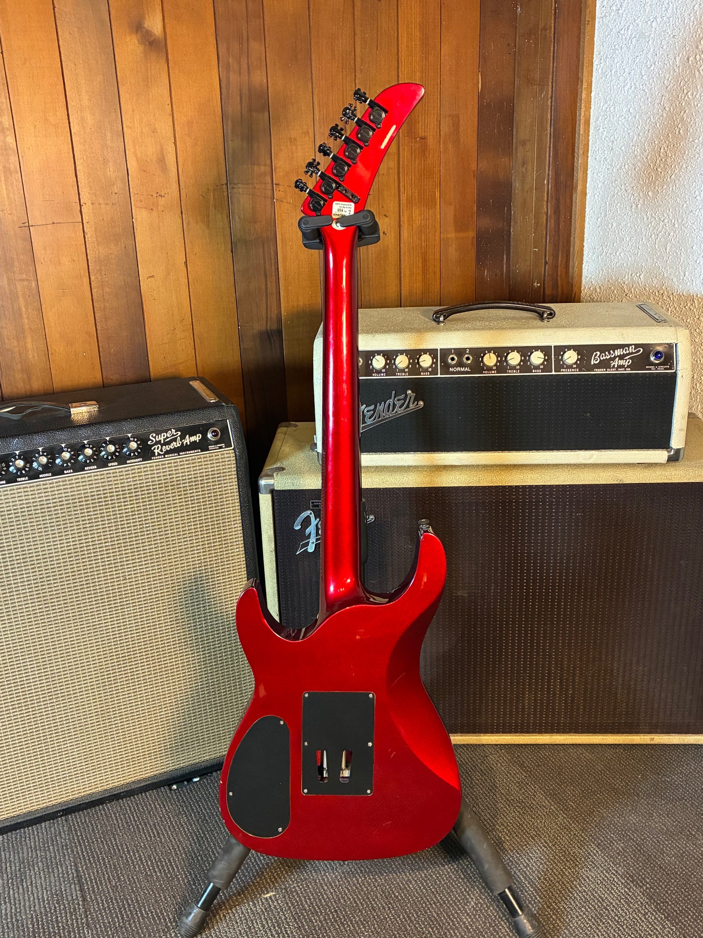 Kramer Baretta FR404SD Electric Guitar - Metallic Red (Late 1990's)