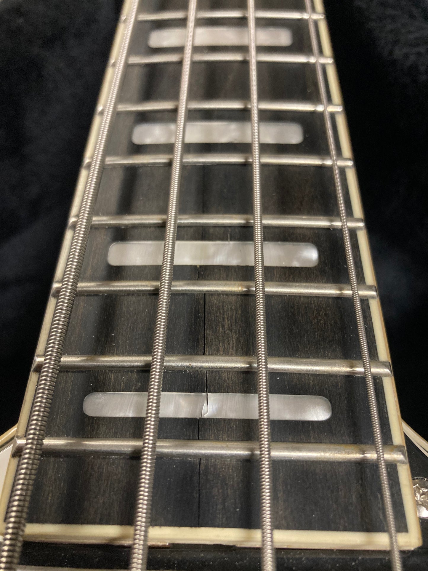 Hagstrom Viking Semi-Hollow Electric Bass Guitar w/Case - White Gloss (Used)