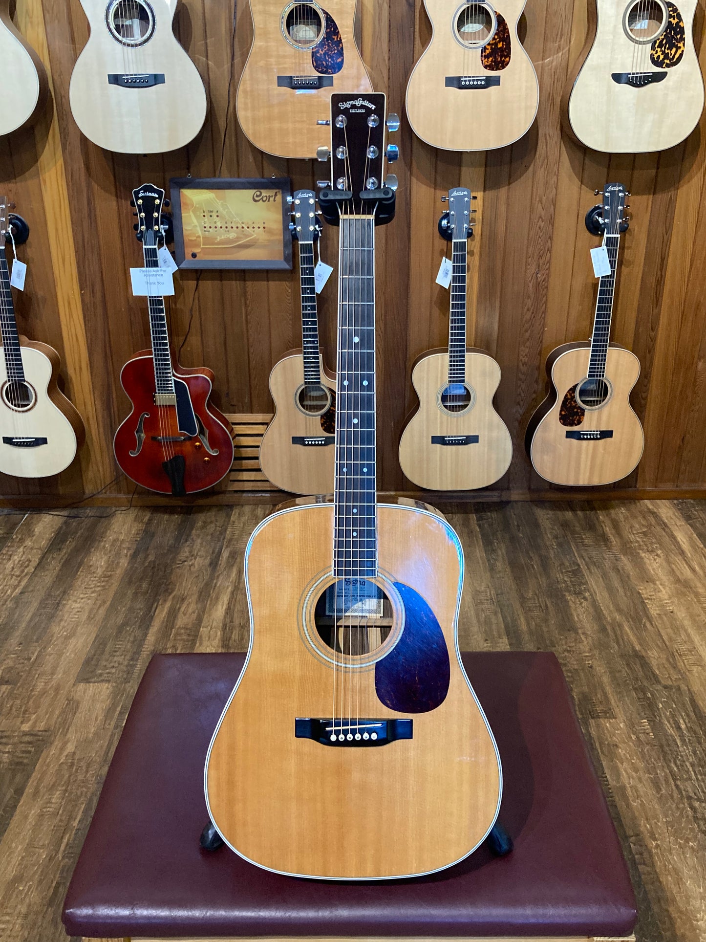 Sigma DR-35 Dreadnought Acoustic Guitar (Used)