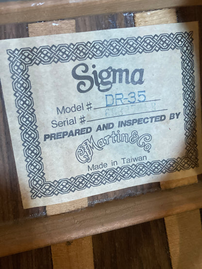 Sigma DR-35 Dreadnought Acoustic Guitar (Used)