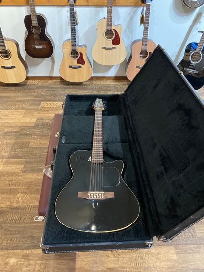 Godin A12 Electric 12-String w/Case - Black (Used)