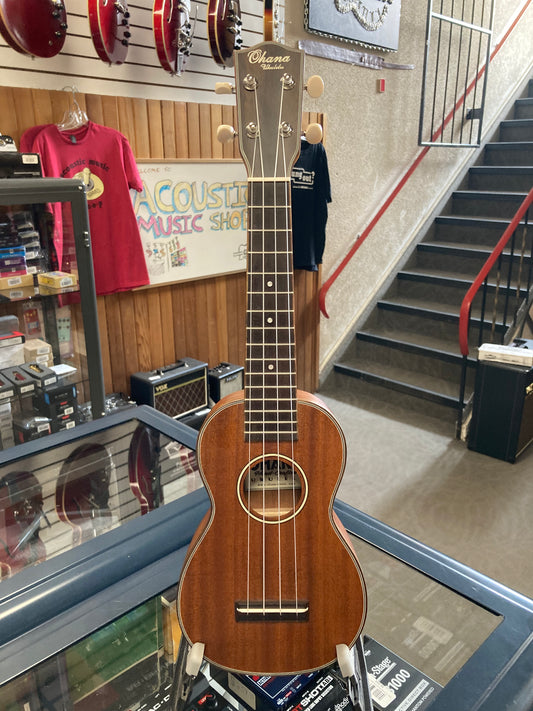 Ohana SK-35S All Solid Wood Soprano Ukulele (Used)