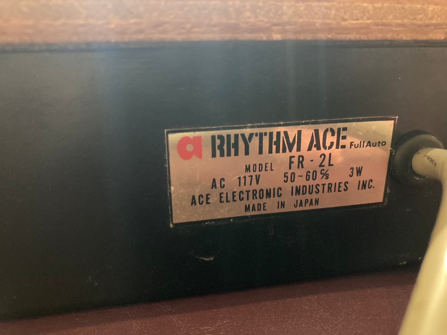 Ace Tone Rhythm Ace FR-2L Drum Machine (Mid 1960's - Early 1970's)