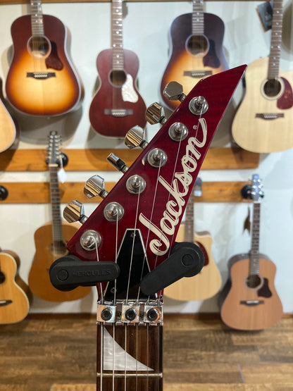 Jackson Pro Series SL3 MIJ w/Case - Transparent Red (2000's)