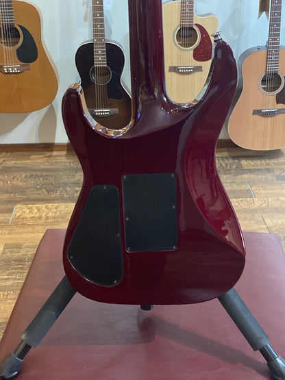Jackson Pro Series SL3 MIJ w/Case - Transparent Red (2000's)
