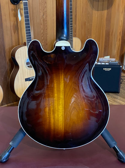 Eastman T184MX Thinline Semi-Hollow Body Left Handed Electric Guitar w/Case - Classic Finish (2009)