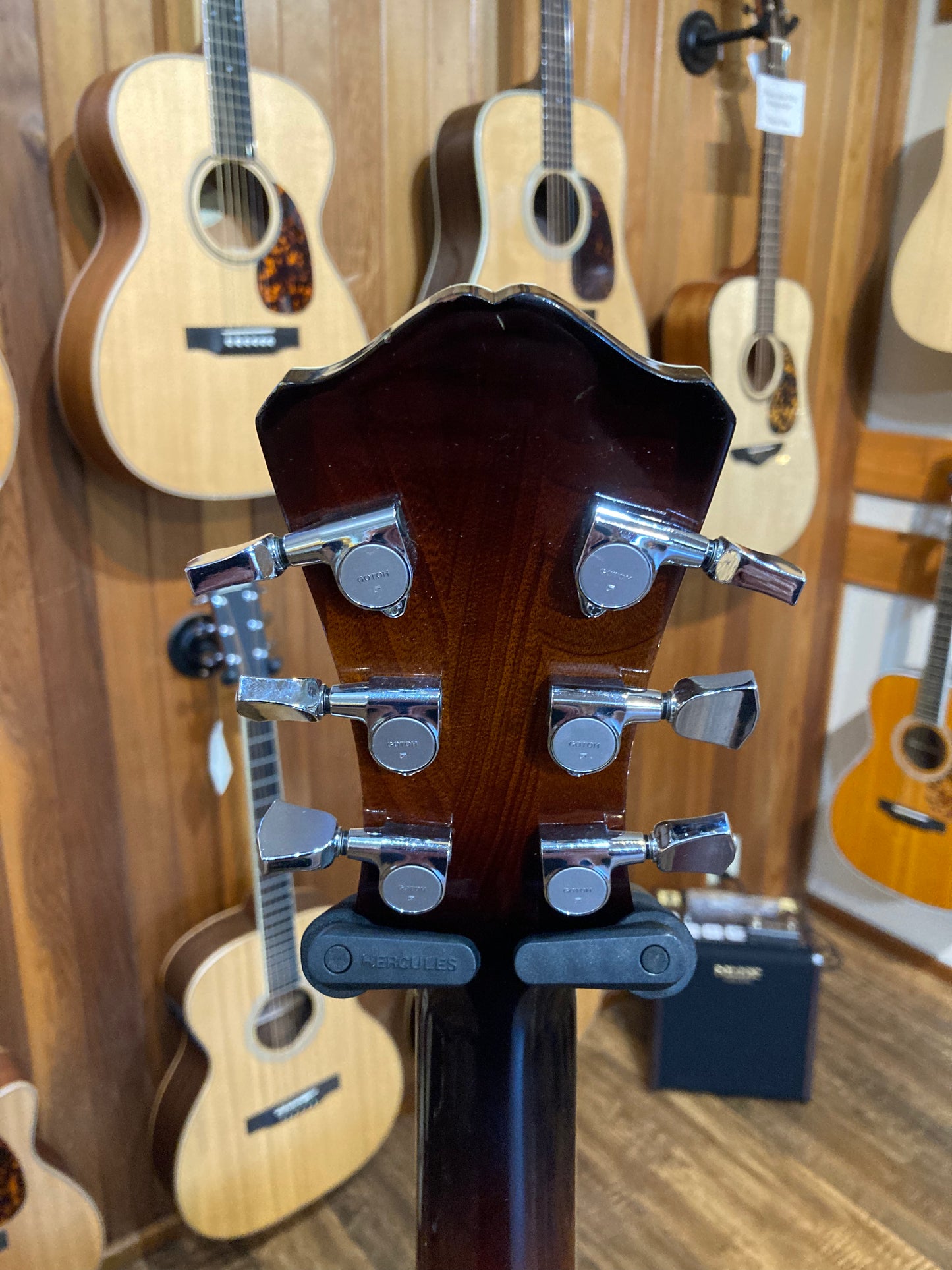 Eastman T184MX Thinline Semi-Hollow Body Left Handed Electric Guitar w/Case - Classic Finish (2009)