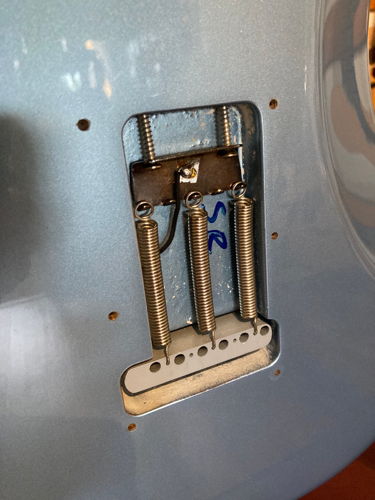 Fender FSR American Deluxe Vintage Player '62 Stratocaster w/Case - Ice Blue Metallic (2005)