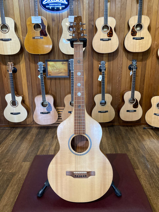 Larry Pogreba Acoustic/Electric Baritone Weissenborn w/Case (Used)