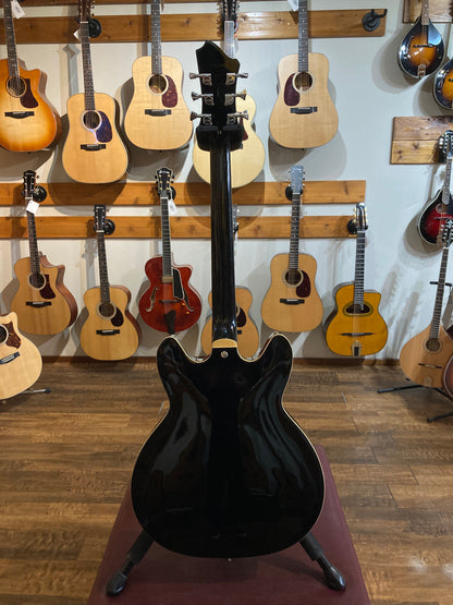 Hagstrom Tremar Viking Deluxe w/Gig Bag- Black (Used)