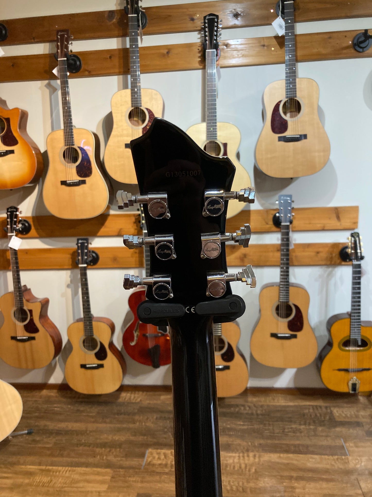 Hagstrom Tremar Viking Deluxe w/Gig Bag- Black (Used)