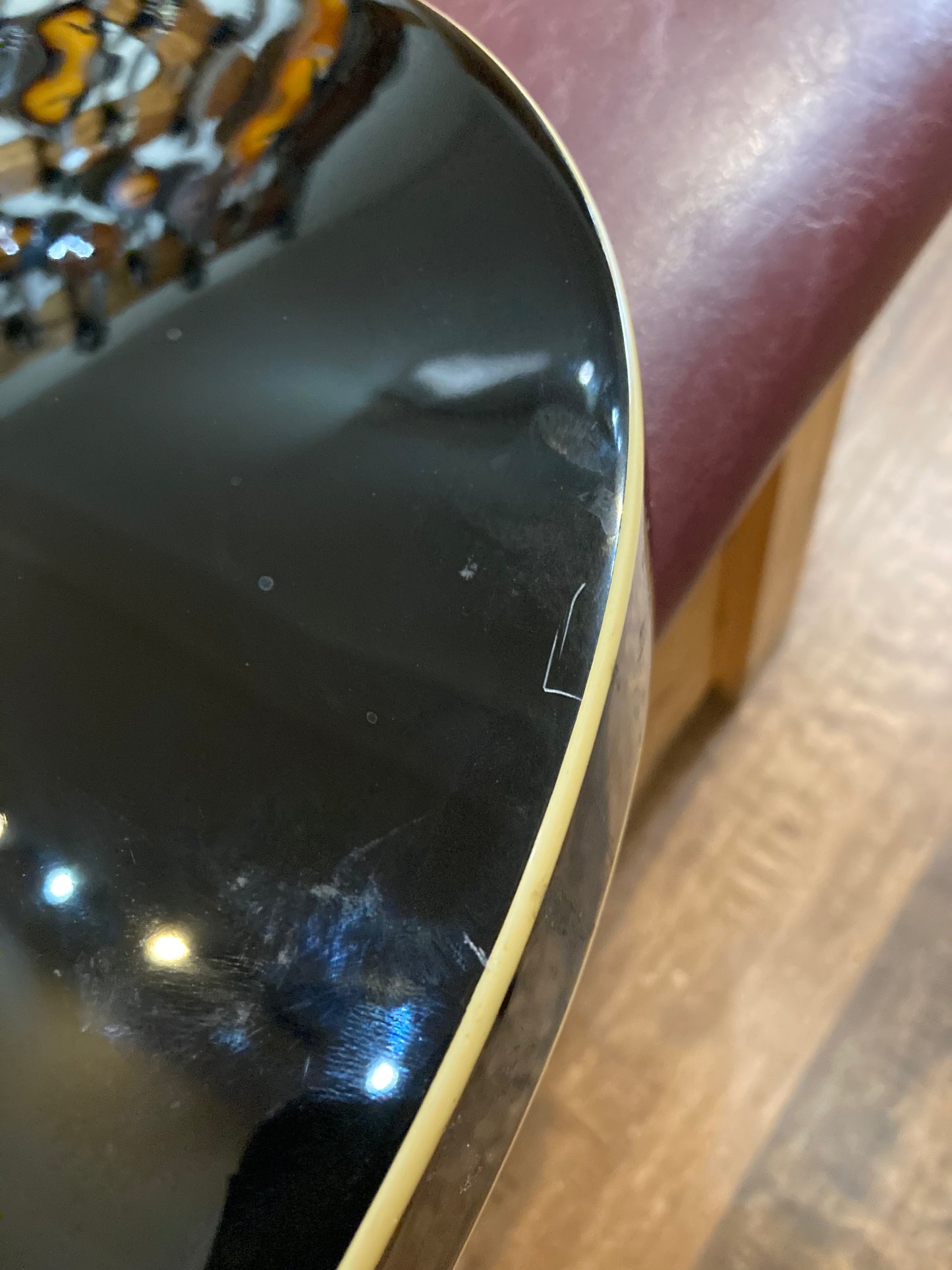 Hagstrom Tremar Viking Deluxe w/Gig Bag- Black (Used)