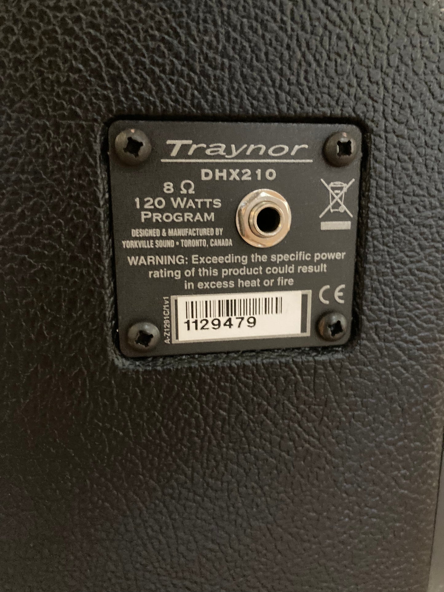 Traynor DHX210 2x10" Guitar Speaker Cabinet (Used)