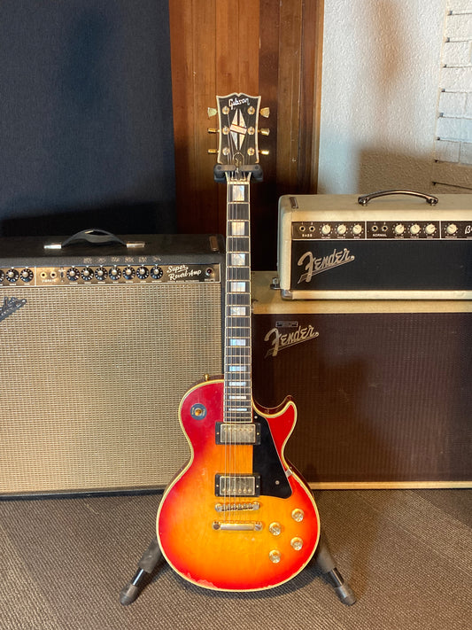 Gibson Les Paul Custom w/Case - Cherry Sunburst (1975)