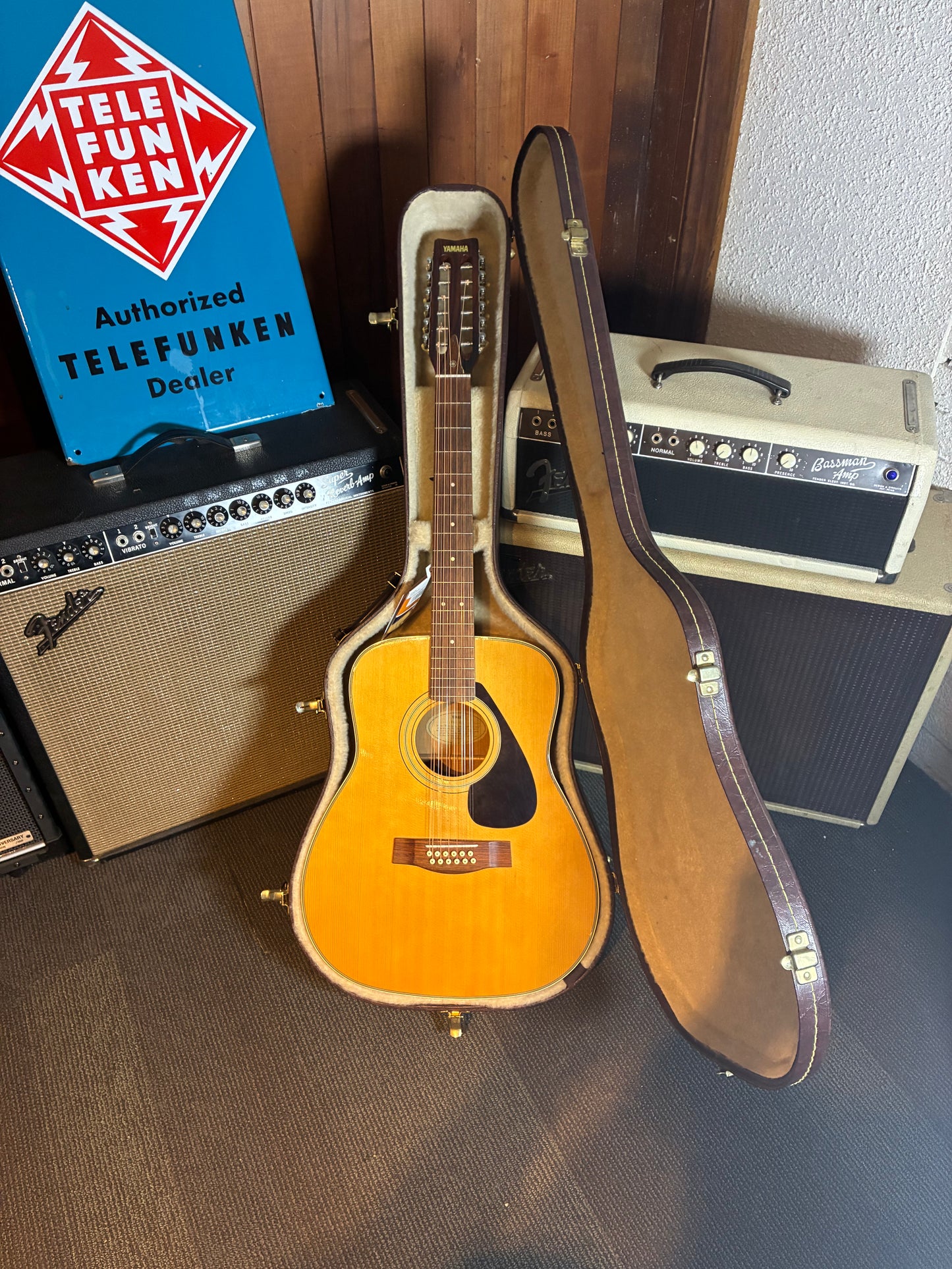 Yamaha FG-312 12-String Dreadnought Acoustic Guitar w/Case (1979)
