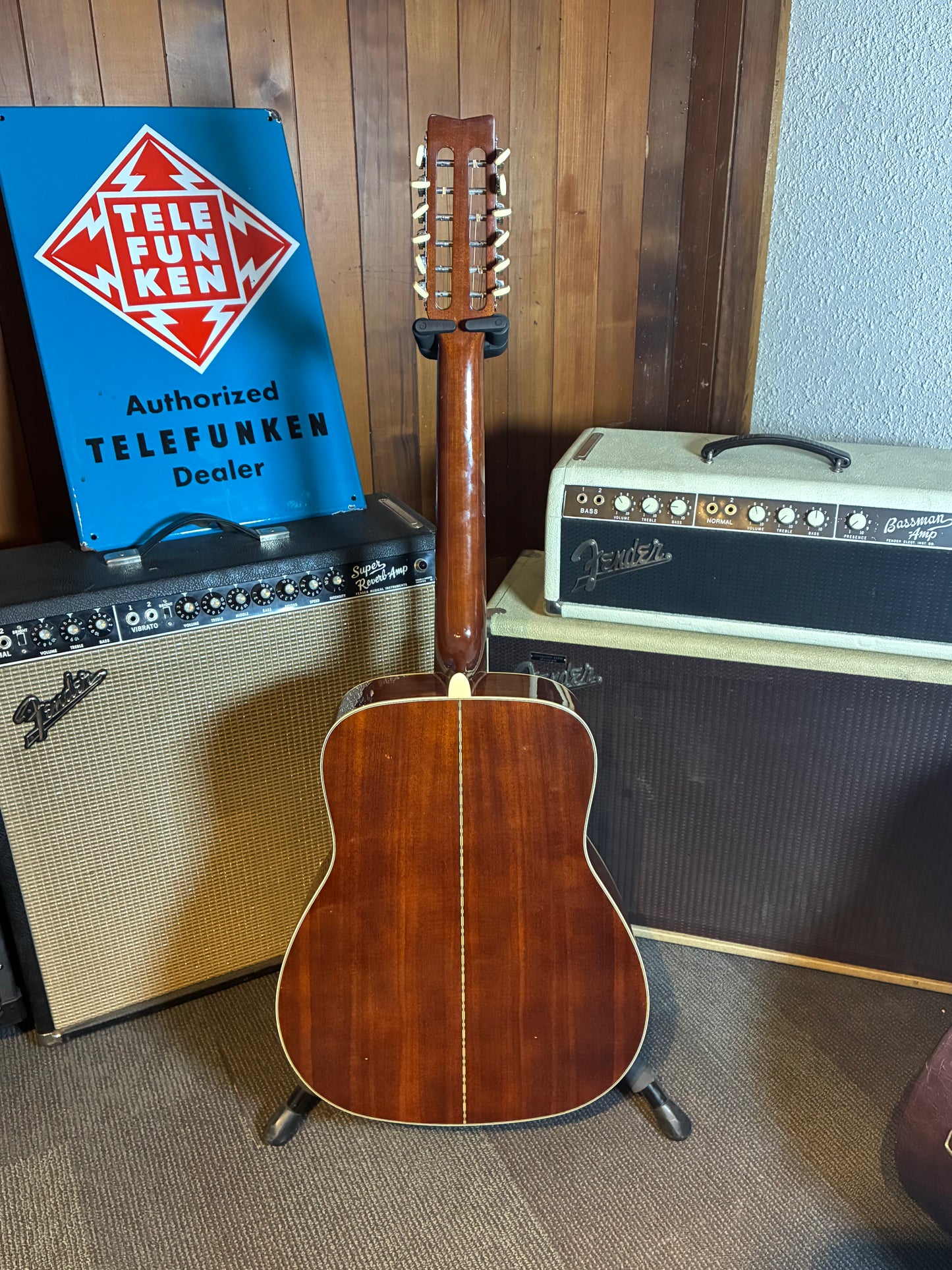 Yamaha FG-312 12-String Dreadnought Acoustic Guitar w/Case (1979)