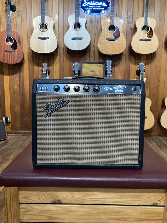 Fender Princeton 12-Watt 1x10" Guitar Combo AA964 Black Panel (1965)