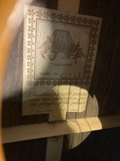 Takamine C132 Classical Guitar w/Case (1973)