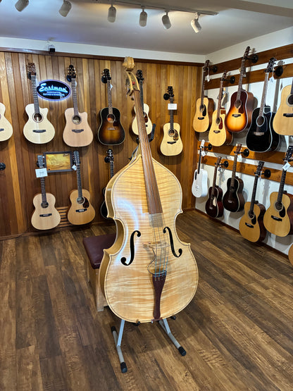 Engelhardt EM1B Blonde 3/4 Upright Bass w/Pickup & Gigbag (Used)