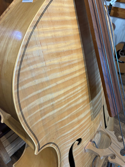 Engelhardt EM1B Blonde 3/4 Upright Bass w/Pickup & Gigbag (Used)