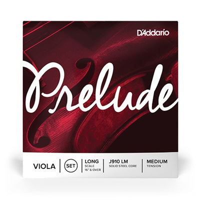 D'Addario Prelude Viola Strings - Long Scale, Medium Gauge