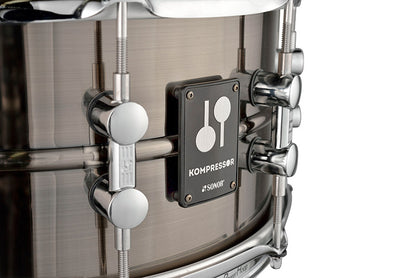 Sonor Kompressor 14"x5.75" Brass Snare Drum - Black Nickel Plated Finish