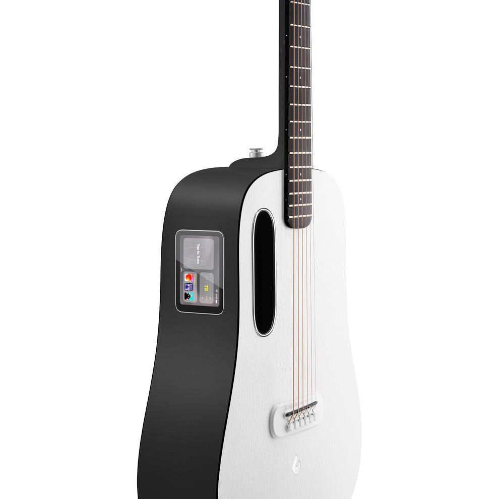 Lava Music ME Play 36" Acoustic/Electric Guitar w/Gig Bag - Nightfall/Sail White