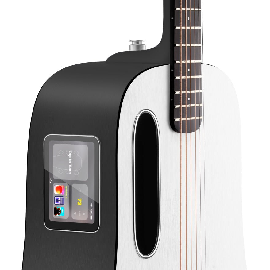 Lava Music ME Play 36" Acoustic/Electric Guitar w/Gig Bag - Nightfall/Sail White