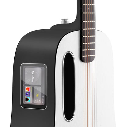Lava Music ME Play 36" Acoustic/Electric Guitar w/Gig Bag - Nightfall/Sail White