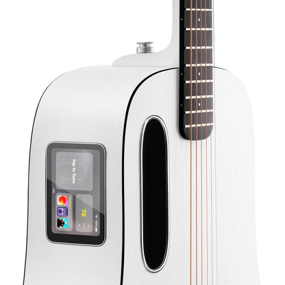 Lava Music ME Play 36” Acoustic / Electric Guitar With Gig Bag - Frost White