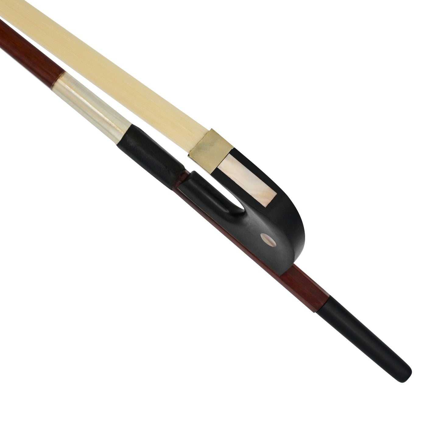 J. LaSalle LB-10BG Brazilwood Student Series German Bass Bow – 3/4 Size