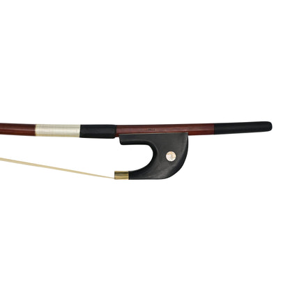 J. LaSalle LB-10BG Brazilwood Student Series German Bass Bow – 3/4 Size