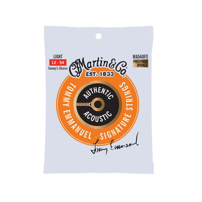 Martin MA540FX Tommy Emmanuel Signature Acoustic Guitar Strings - Light (.012-.054)