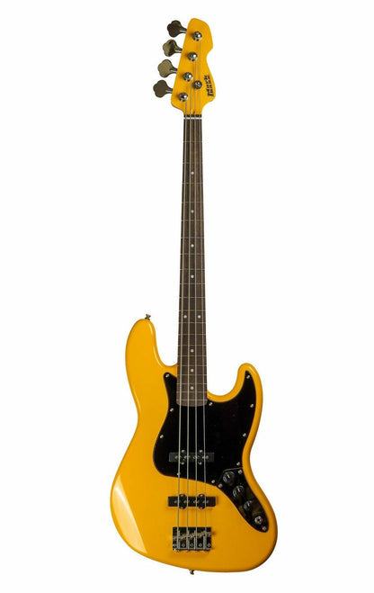 Markbass JB-Style 4-String Electric Bass Guitar w/Gig Bag - Yellow