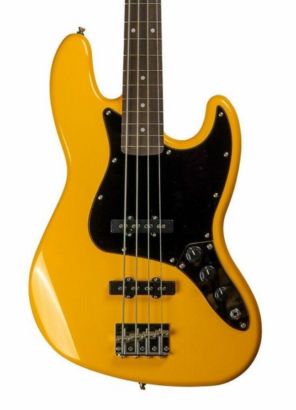 Markbass JB-Style 4-String Electric Bass Guitar w/Gig Bag - Yellow