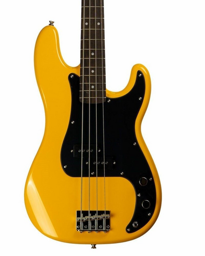 Markbass P-Style 4-String Electric Bass Guitar w/Gig Bag - Yellow