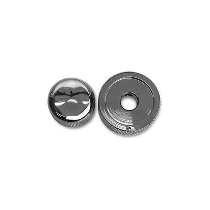 Allparts Stacked Concentric Knob Set - Chrome