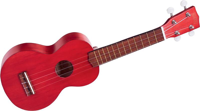 Mahalo MK1-TRD Kahiko Series Soprano Ukulele - Red