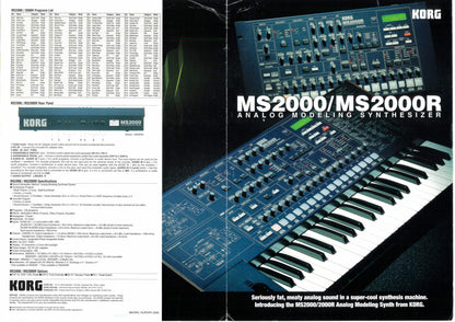 Korg MS2000 Analog Modeling Synthesizer (Early 2000's)