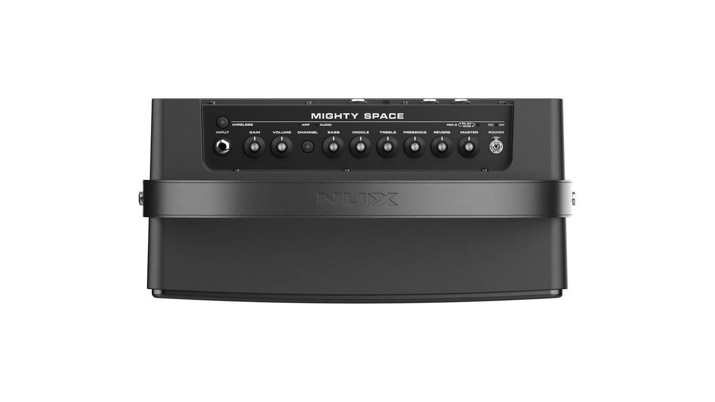 NUX Mighty Space Wireless Stereo Modeling Guitar/Bass Amplifier w/Bluetooth & Rechargeable Battery