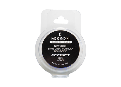 Moongel Damper Pads (6 pcs) - Blue