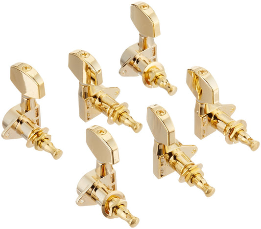 Ping 3 Per Side Geared Tuning Machine Heads - Gold