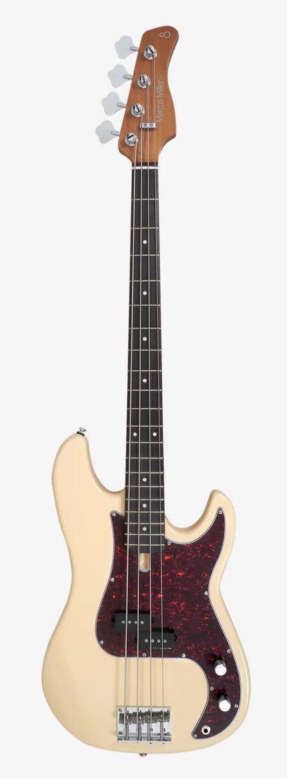 Sire Marcus Miller P5R 4-String Passive Electric Bass Guitar - Vintage White