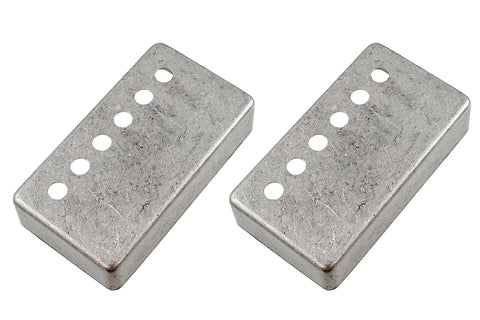 All Parts PC-6966 50mm Humbucker Pickup Covers - Antique Nickel