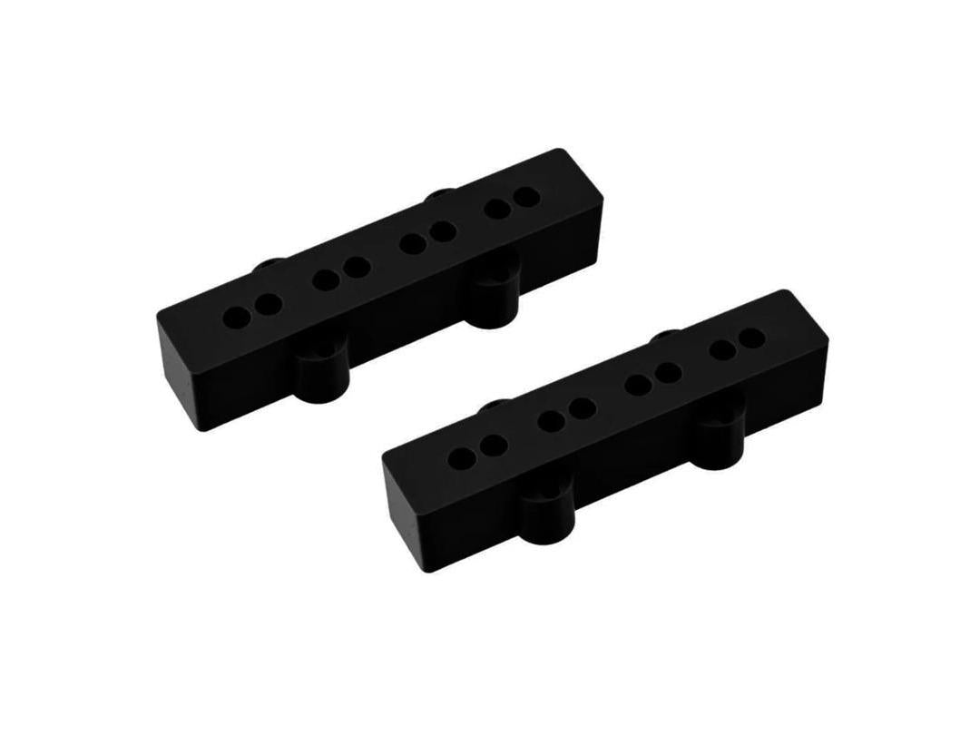 Allparts Pickup Covers for Jazz Bass - 2 Pieces/Black