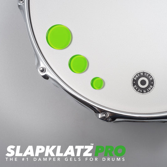 SlapKlatz Pro Damper Gel Pack 12 Pack - Alien Green