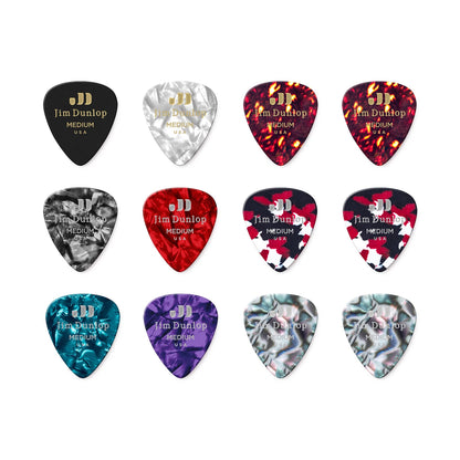 Dunlop PVP106 Celluloid Variety Pack - Medium/12 Pack